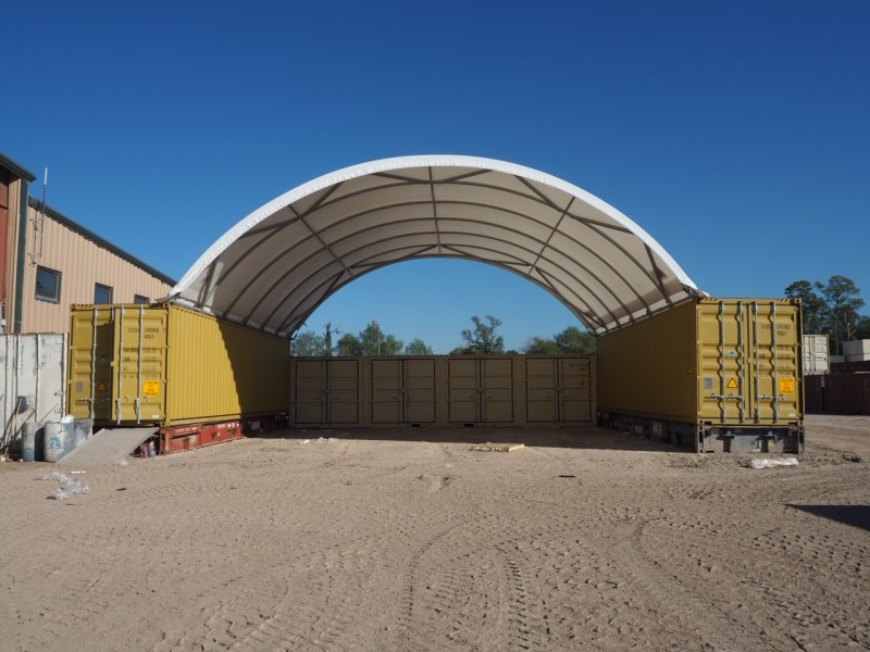 Container Shelter and Domes