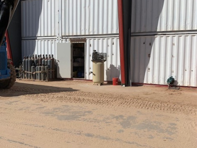 Shipping Container Barrier Project