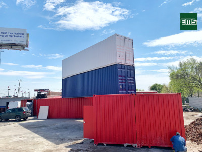 PYRAMID SHIPPING CONTAINER MODIFICATION