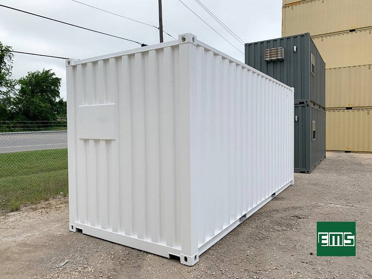 20 FT CONTAINER BOX WITH GALVANIZED WALLS
