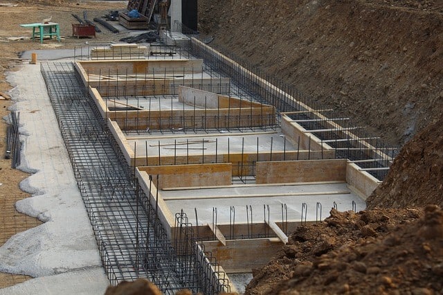 Construction of Concrete Foundation for Custom Shipping Containers 