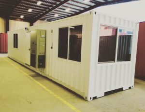 Beautifully Designed and Modified Shipping Container Office from EMS