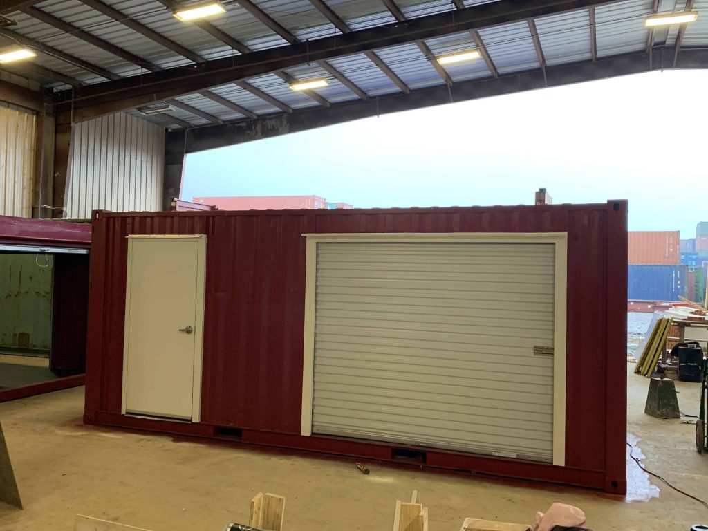 shipping container roll-up door