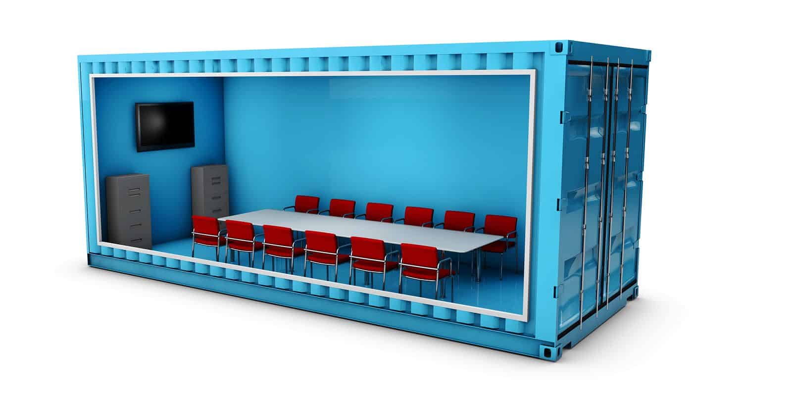 Build Your Very Own Mobile Office After You Buy a Shipping Container