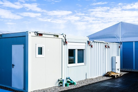 mobile home container