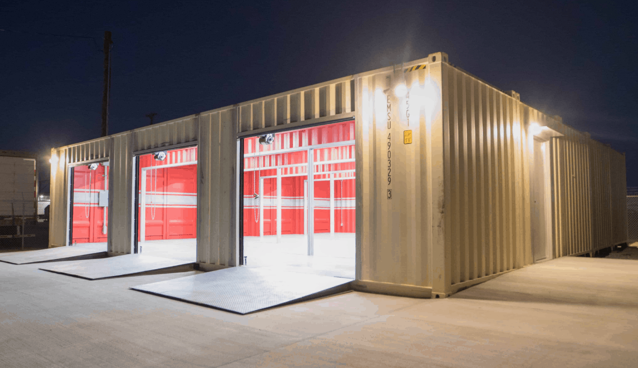 Container Garage Modification by EMS